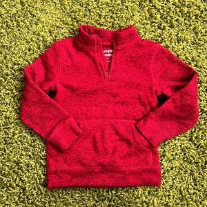 Red kids sweater